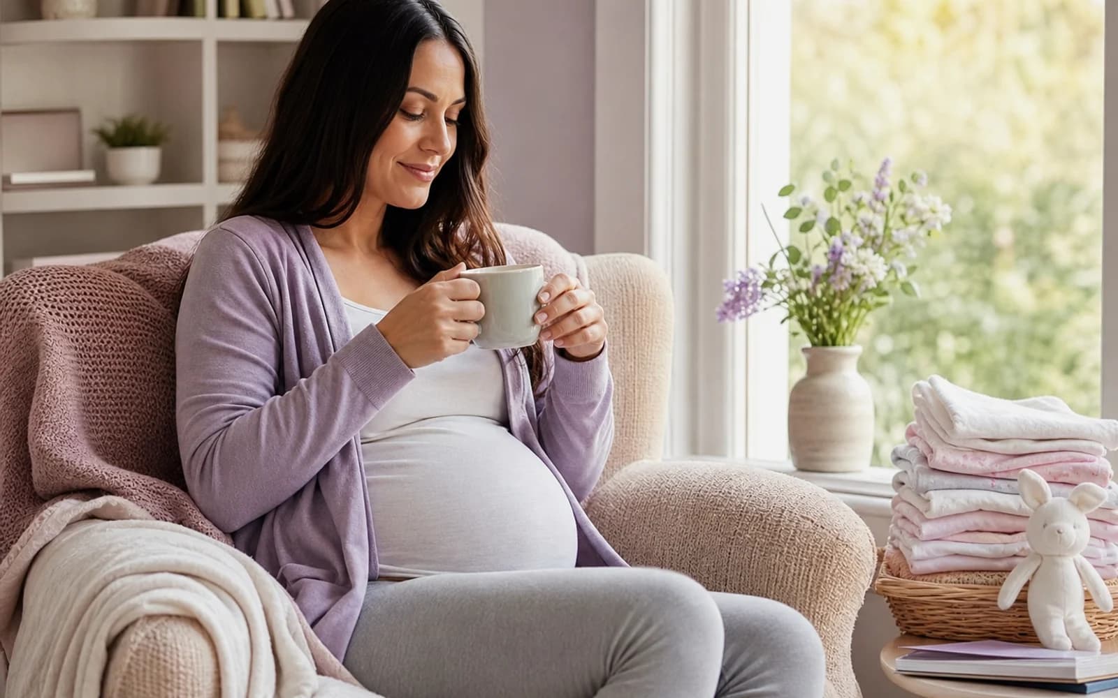 Illustration for Heartburn in the third trimester: remedies that are pregnancy-safe