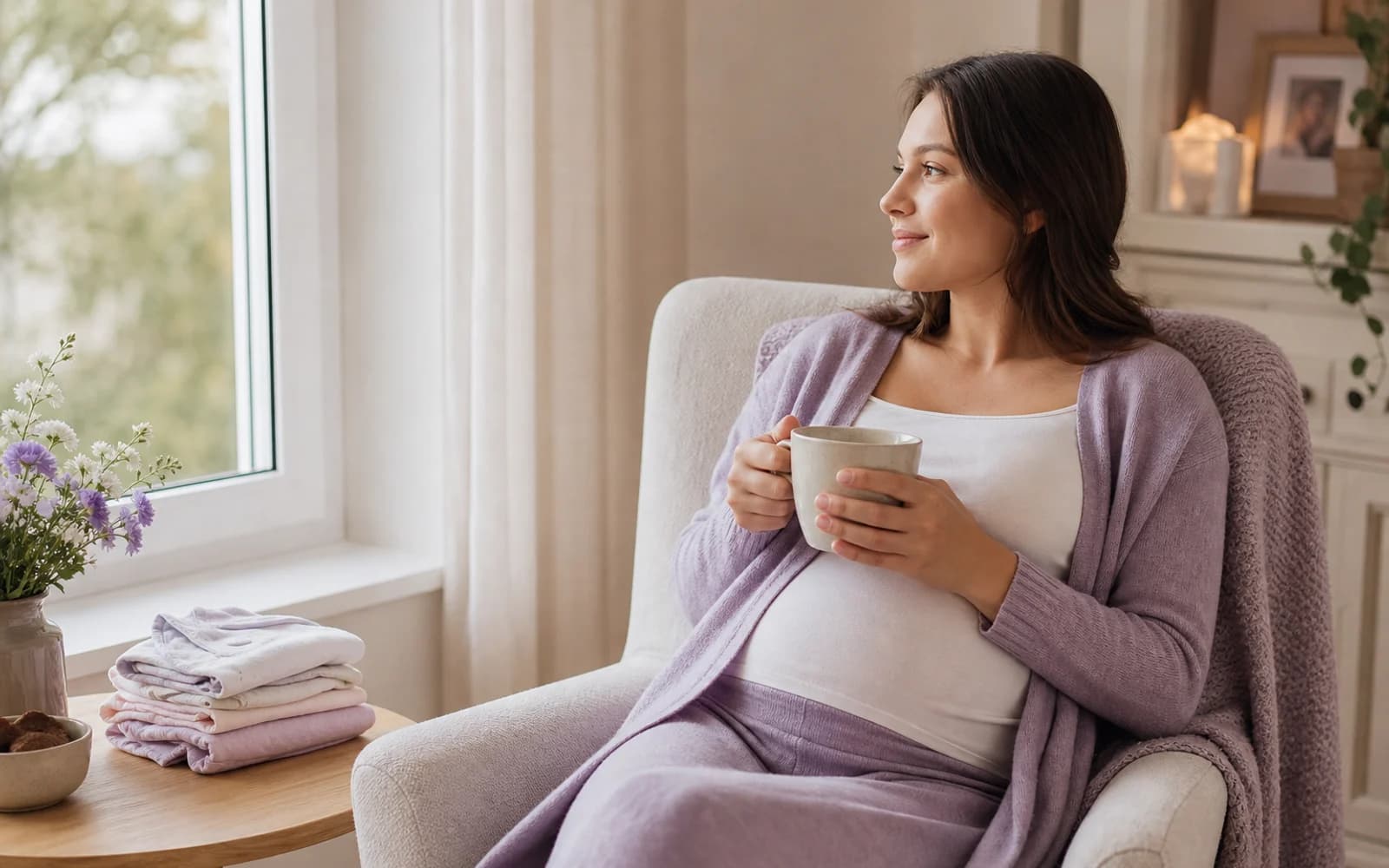 Soft private rest during pregnancy