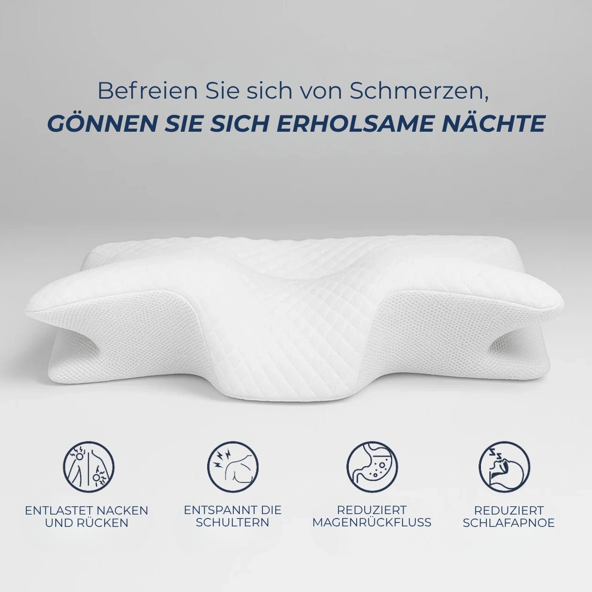 Ergonomisches Kissen