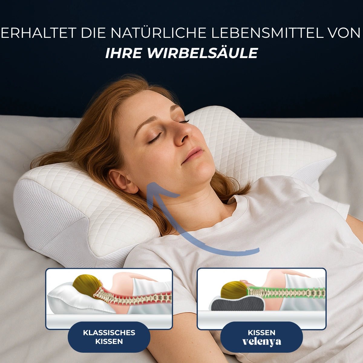 Ergonomisches Kissen